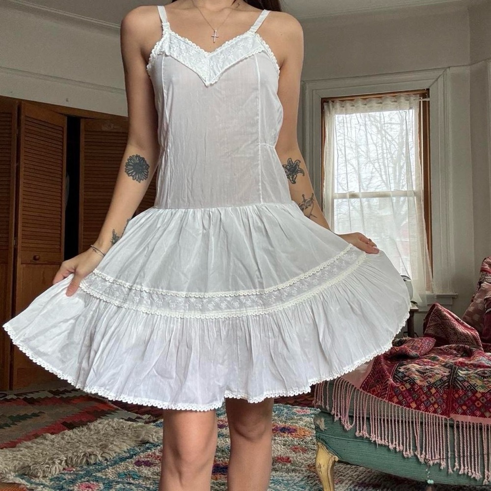 50s babydoll prairie dress